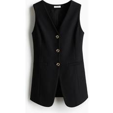 Vests H&M Long Vest - Black