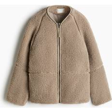 H&M Teddy Fleece Jacket - Beige