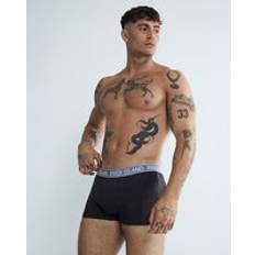 Men Underwear River Island 4 Pack Trunks - Grey