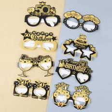 Photoprops Shein Happy 50th Birthday Party Decor 8 Pcs