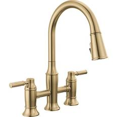 Faucets Delta Renaldi 1.8 GPM Bridge Kitchen Faucet 2384L-DST
