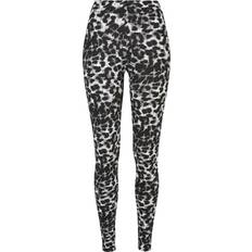Leopard Tights Urban Classics Leggings - Grå/Sort/Hvid