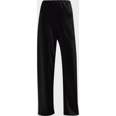Vince High-Rise Satin Wide-Leg Pants - Blue