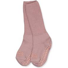 Go Baby Go Nonslip Socks Merino Wool LV - Rose Blush