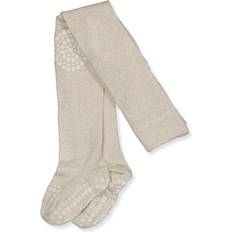 0-1M Strumpbyxor Barnkläder Go Baby Go Crawling Tight Glitter Bambu - Ivory Glitter