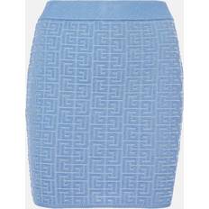 Balmain Short Skirts Balmain Short Skirt - Light Blue