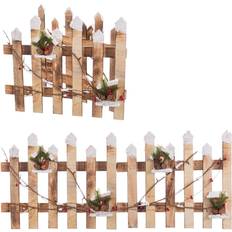 MDF Julepynt BigBuy Home Træskørt MDF 98 x 3 x 40 cm Julepynt