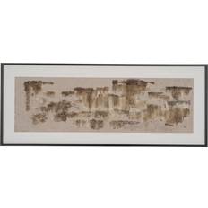 Black Wall Decor BigBuy Home Canvas White Black Abstract Art 150 x 4 x 60 cm Wall Decor