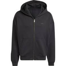 adidas Premium Essentials Full Zip Hoodie - Black