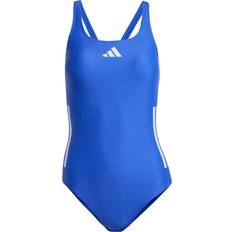 Recycled Fabric Swimsuits adidas 3-Stripes C-Back Swimsuit - Dark Blue