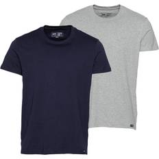 Lee Herr T-shirts Lee Twin Pack Crew 2-pack - Flerfärgad
