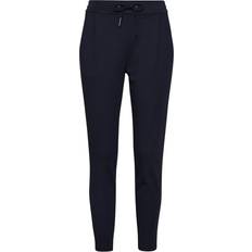 Vero Moda Blåa Byxor Vero Moda Vmeva Medelhög Midja Byxor - Night Sky