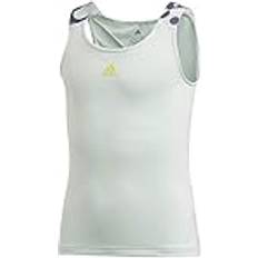 Gröna Linnen Barnkläder adidas G Nyckelhål Tank Top - Dash Green/Shock Yellow