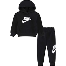 Abbigliamento per bambini Nike Baby Sportswear Club Fleece Hoodie Set - Black (66L135-023)