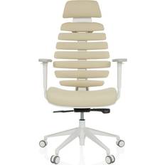 Weiß Bürostühle hjh OFFICE Ergo Line Salted Caramel Office Chair 133cm