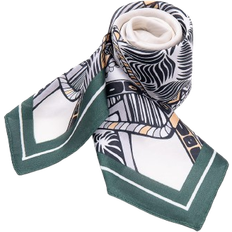 Fahlén Of Sweden Scarf - Beige/Green