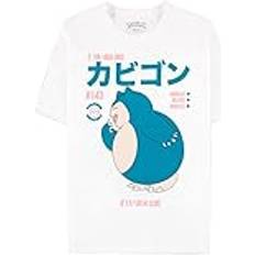 Difuzed Pokémon Snorlax T-Shirt - White