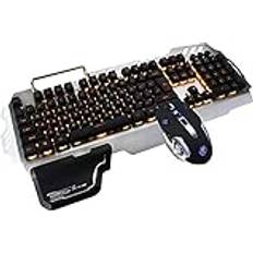 Lavendre Regnbåge Wired Gaming Tangentbord Mus Combo