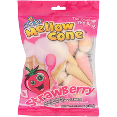 Halal Confectionery & Cookies Ricky Joy Strawberry Mellow Cone 3.5oz 18 1