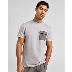 Belier Woven Pocket T-Shirt - Grey