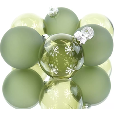 Kaemingk Christmas Ball Rosemary Green Julgranspynt 6cm 6st