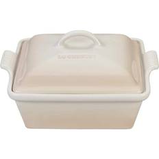 Square Other Pots Le Creuset Meringue Heritage Square with lid 2.36 L