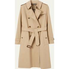 Burberry Double-Breasted Trench Coat - Beige
