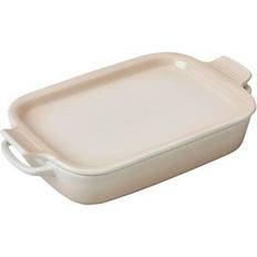 Stoneware Cookware Le Creuset Meringue Rectangular with lid 0.69 gal