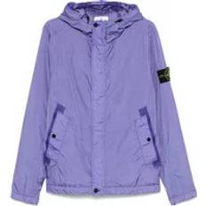 Stone Island Ulkoiluvaatteet ale Stone Island Crinkle Reps Hooded Jacket - Lavender