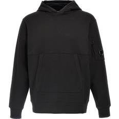 C.P. Company Yksivärinen Vaatteet C.P. Company Badge Hoodie - Felpe Nero