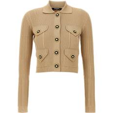 Balmain Homme Cardigans Balmain Cardigan Maglioni - Beige