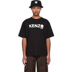 Kenzo Overdele Kenzo Top Herre T-shirt Med Trykt Logo - Sort