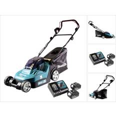 Makita Rasenmäher Makita DLM 382 RG2 Akku Rasenmäher 36 V Akku-Rasenmäher
