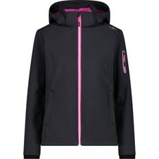 CMP Softshell Jacket Zip Hood - Farve Sort