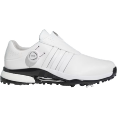 Quick Lacing System Golf Shoes adidas Tour 360 BOA Golf Shoes White/White/Core Black IF0252 Regular Fit