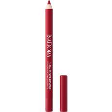 Rasvainen Iho Huultenrajauskynät Isadora All-in-One Lipliner #12 True Red