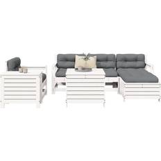 Garden & Outdoor Furniture vidaXL Garden Sofa 7 Piece Outdoor Lounge Set