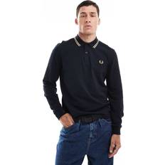 Fred Perry Pikétröjor Fred Perry Twin Tipped Polo Shirt - Blå
