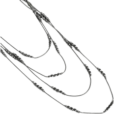 Smycken Pearls for Girls 4 Row Necklace - Silver