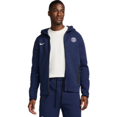 Nike Paris Saint-Germain Tech Fleece Windrunner Fotbollshuvtröja för män