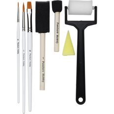 Hobbymaterial Panduro Hobby Penselsett Hobbymiks 7stk