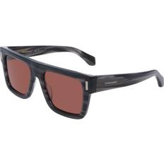 Ferragamo Uomo Sunglasses - Acetato Grigio