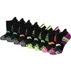 Saucony Performance No-Show Sport Socks - Black Assorted