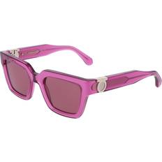 Solglasögon Ferragamo Donna SF2066S Sunglasses - Acetato/Squadrata Normale