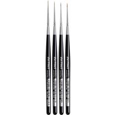 Da Vinci Micro-Maestro penslar för brädspel och miniatyrer 4-pack