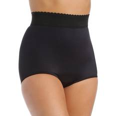 5XL Girdles Rago Plus Size High Waist Light Shaping Brief - Black