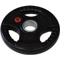 Noir Disques de Poids Disques De Musculation Olympique 5 kg