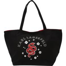 Red - Women Totes & Shopping Bags Karl Lagerfeld Lunar New Year Shopper - Black