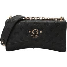 Guess Gerty Convertible Flap Crossbody - Black