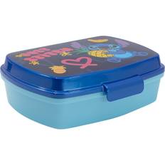 Blue Lunch Boxes Stor Funny Sandwich Box Stitch Palms